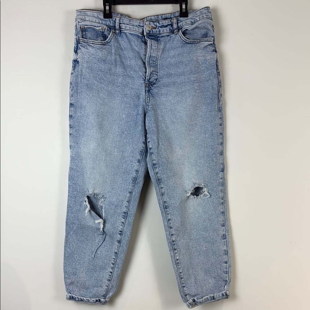 Joe Fresh X Jillian Harris Distressed Boyfriend Jeans Size 32